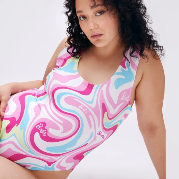 NWT Barbie 80's Malibu Bodysuit - Picture 1 of 4